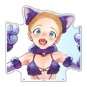 Sasha-chan to Classmate Otaku-kun Extra Large Die-cut Acrylic Board Sasha-chan Halloween Ver. (Anime Toy)