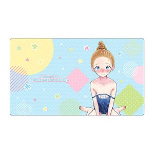 Sasha-chan to Classmate Otaku-kun Rubber Desk Mat Sasha-chan School Swimsuit Ver. (Anime Toy)