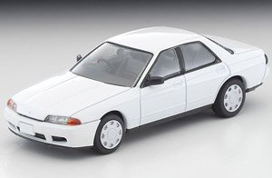 TLV-N194d Nissan Skyline 4 Door Sports Sedan GXi Type X (White) 1992 (Diecast Car)