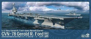 U.S.Navy Gerald R. Ford-Class Aircraft Carrier CVN-78 Gerald R. Ford (Plastic model)
