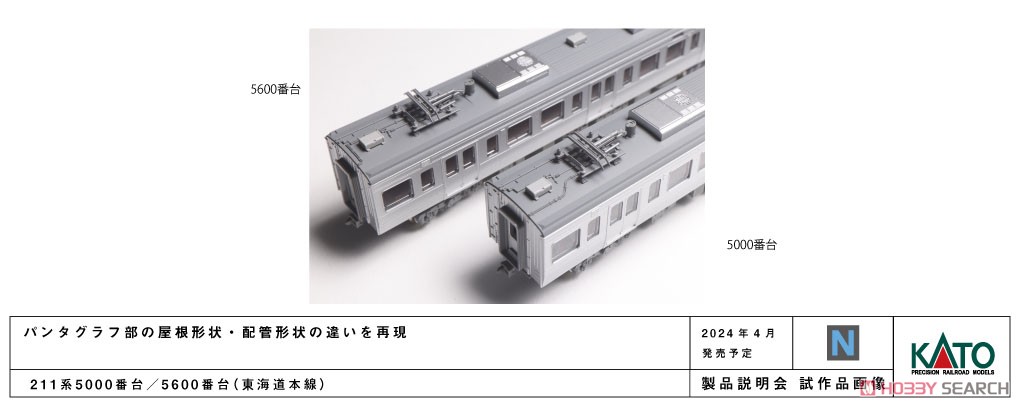 Series 211-5000 + Series 313-2600 (Tokaido Main Line) Six Car Set (6-Car Set) (Model Train) Other picture6