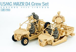 USMC MRZR D4 Crew Set (Set of 4) (Plastic model)