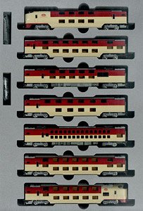 285系0番台 「サンライズエクスプレス」 (パンタグラフ増設編成) 7両セット (7両セット) (鉄道模型)