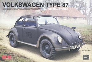 Volkswagen Type 87 with Full Interior (Plastic model)
