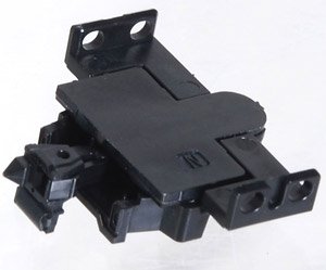 [ JC7252 ] Tight Lock TN Coupler (SP, Black, w/Single Electrical Coupler) (1 Piece) (Model Train)