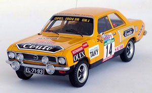 Opel Ascona 1976 Rally de Portugal 9th #14 Manuel Inacio / Pina de Morais (Diecast Car)