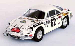 Alpine Renault A110 1973 Monte Carlo Rally #62 Thierry Sabine / Pierre Terry (Diecast Car)
