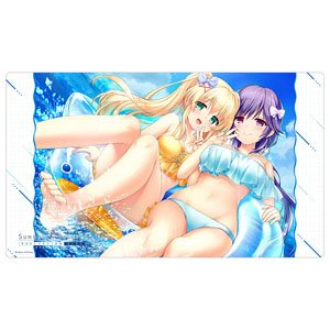 Summer Pockets Reflection Blue Rubber Mat (Wenders Tsumugi & Shizuku Mizuori / Swimwear) (Card Supplies)