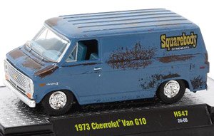 1973 Chevrolet Van - Square Body Syndicate - Semi-Gloss Hawaiian Blue (ミニカー)