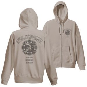 Yu-Gi-Oh! Duel Monsters GX Duel Academia College Zip Parka Sand Beige S (Anime Toy)