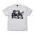 Gin Tama. Tossy [He Believes that if You Work, You Lose.] T-Shirt White M (Anime Toy) Item picture1