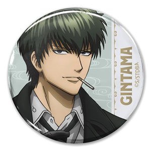 Gin Tama. Toshiro Hijikata 65mm Can Badge Suits Ver. (Anime Toy)
