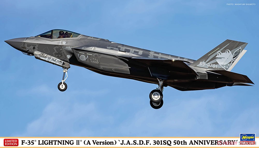 F-35 ライトニングII(A型)`航空自衛隊 第301飛行隊 50周年記念` (プラモデル) パッケージ1