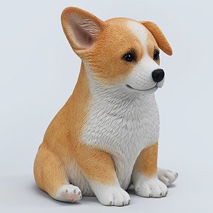 JXK Studio Sitting Welsh Corgi C (Fashion Doll)