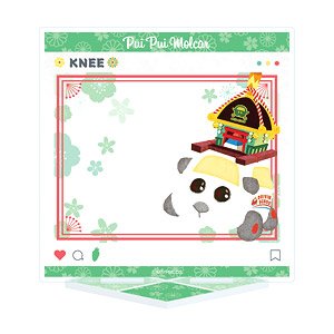 Pui Pui Molcar Driving School SNS Style Photo Acrylic Stand [Knee] (Anime Toy)