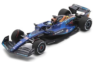 Williams F1 FW45 No.23 Williams Racing Las Vegas GP 2023 Alex Albon (ミニカー)