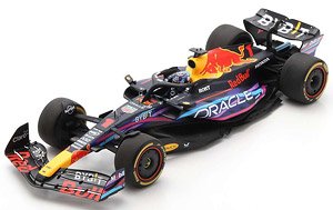 Oracle Red Bull Racing RB19 No.1 Oracle Red Bull Racing Winner Miami GP 2023 Max Verstappen (Diecast Car)