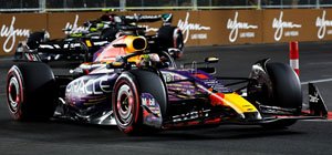 Oracle Red Bull Racing RB19 No.1 Oracle Red Bull Racing Winner Las Vegas GP 2023 Max Verstappen (Diecast Car)