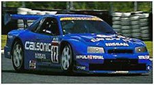 CALSONIC Nissan Skyline GT-R No.12 - GT500 JGTC 1999 K.Hoshino - M.Kageyama (ミニカー)