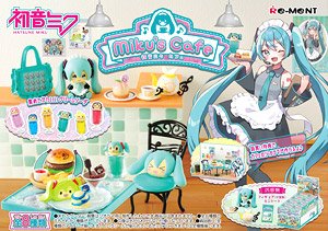 Hatsune Miku Miku`s Cafe (Set of 8) (Anime Toy)