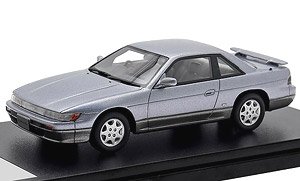 NISSAN SILVIA Q`s `DIA PACKAGE` (1991) パープリッシュシルバーツートン (ミニカー)