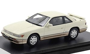 NISSAN SILVIA Q`s `DIA PACKAGE` (1991) ウォームホワイトツートン (ミニカー)