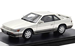 NISSAN SILVIA Q`s `DIA PACKAGE` (1991) イエロイッシュシルバーツートン (ミニカー)