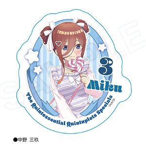 五等分の花嫁∽ ダイカットステッカー Marchen sisters ver. 中野三玖 (キャラクターグッズ)