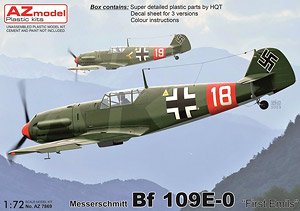 Bf 109E-0 `First Emil` (Plastic model)