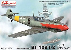 Bf 109T-2 `Toni of Lister base` (Plastic model)
