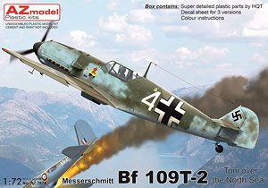 Bf 109T-2 `Toni over the North Sea` (Plastic model)