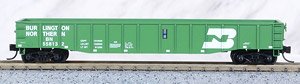 105 00 642 (N) 50` Steel Side, 15 Panel, Fixed End Gondola, Fishbelly Sides Burlington Northern RD# BN #558132 (Model Train)