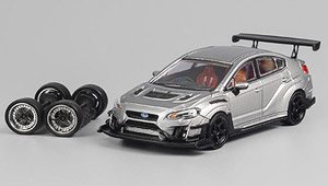 Subaru Varis Widebody 2.0 WRX シルバー (ミニカー)