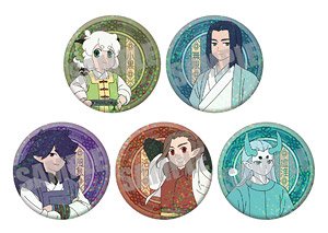 The Legend of Hei Trading Hologram Can Badge China Ver. (Set of 5) (Anime Toy)