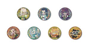 The Legend of Hei Trading Hologram Can Badge Kungfu Ver. (Set of 7) (Anime Toy)