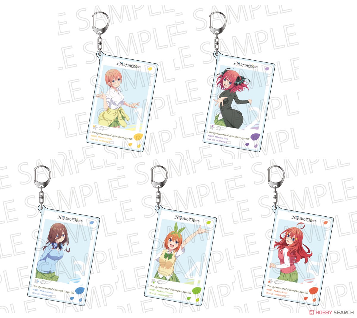 The Quintessential Quintuplets Specials Biggest Key Ring Yotsuba Nakano (Anime Toy) Other picture1