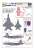 現用 韓国空軍 KF-21ボラメ ステルス戦闘機 「001」 デカールセット 計測プローブ付(アカデミー用) (デカール) 設計図1