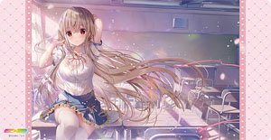 Character Universal Rubber Mat Slim E2 Twin Box [aFFeTTo] (Anime Toy)