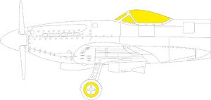 Masking Sheet for Seafire F. XVII (for Airfix) (Plastic model)