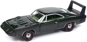 1969 ダッジ チャージャー デイトナ ダークグリーン メカム オークション (ミニカー)
