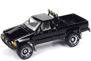 1985 Toyota SR5 Mystery Matinee Black (BTTF1) (Diecast Car)