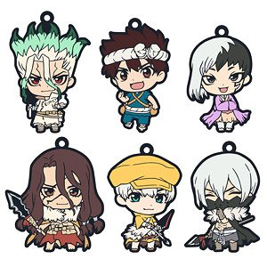Dr. Stone Rubber Strap Collection (Set of 6) (Anime Toy)
