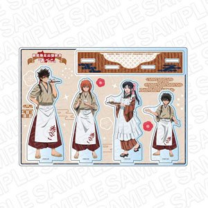 TVアニメ「るろうに剣心 -明治剣客浪漫譚-」 アクリルジオラマ 期間限定出張喫茶「赤べこ」 ver. (キャラクターグッズ)
