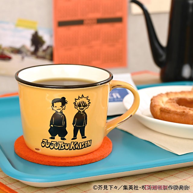 Jujutsu Kaisen Bee`s Knees Enamel Style Mug Cup (Satoru Gojo & Suguru Geto) (Anime Toy) Other picture2