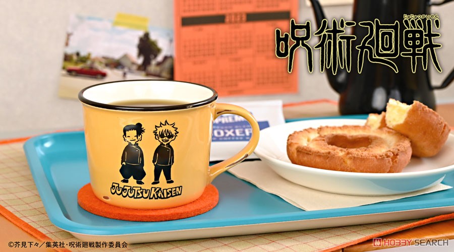 Jujutsu Kaisen Bee`s Knees Enamel Style Mug Cup (Satoru Gojo & Suguru Geto) (Anime Toy) Other picture5
