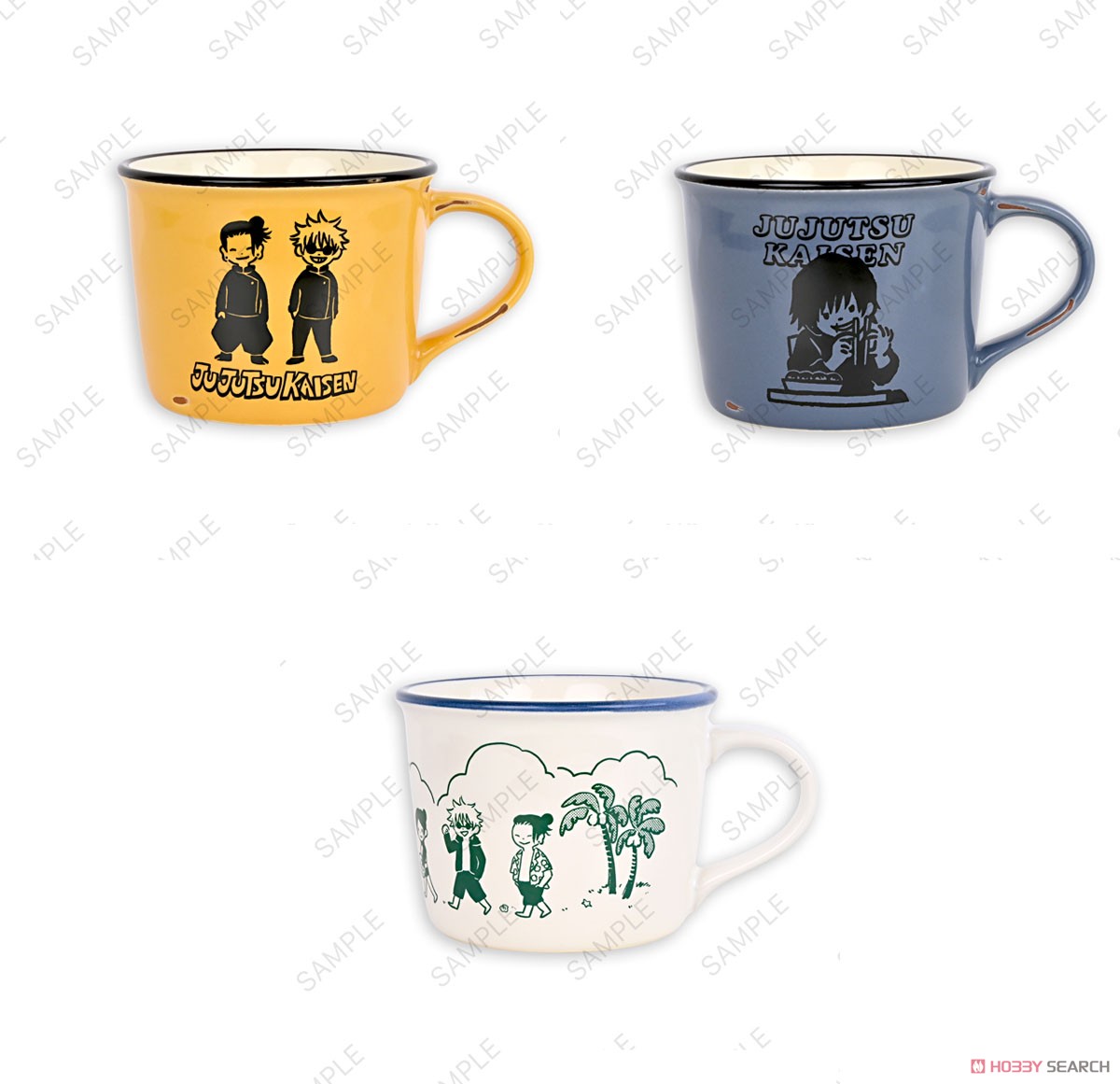 Jujutsu Kaisen Bee`s Knees Enamel Style Mug Cup (Satoru Gojo & Suguru Geto) (Anime Toy) Other picture6