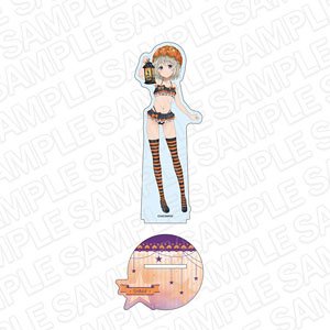 High School Fleet the Movie Big Acrylic Stand Shima Tateishi 2023 Halloween Ver. (Anime Toy)
