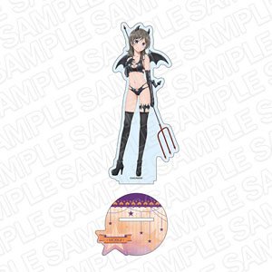 High School Fleet the Movie Big Acrylic Stand Moeka China 2023 Halloween Ver. (Anime Toy)