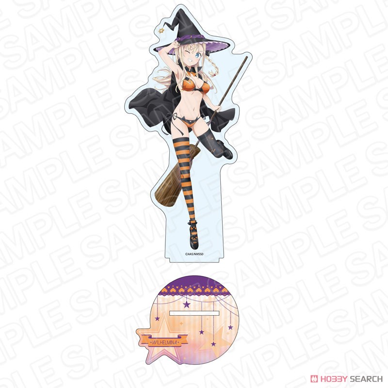 劇場版 ハイスクール・フリート デカアクリルスタンド ヴィルヘルミーナ 2023 ハロウィン ver. (キャラクターグッズ) 商品画像1