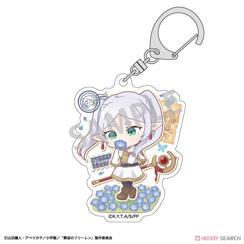 Frieren: Beyond Journey`s End Trading Acrylic Key Ring Charattotabi (Set of 6) (Anime Toy) Item picture2